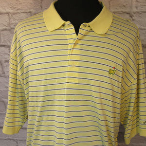 Masters Collection Golf Striped Polo